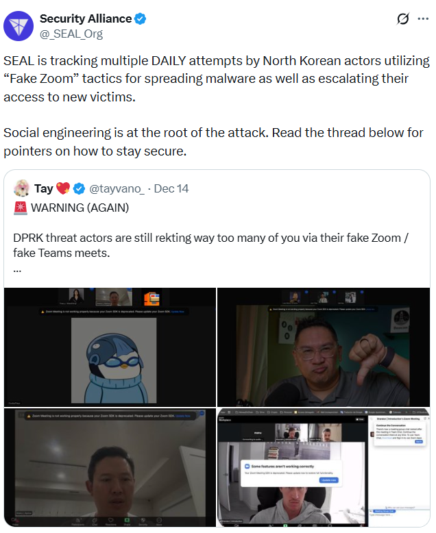 SEAL Threat Warning from North Korean Hackers