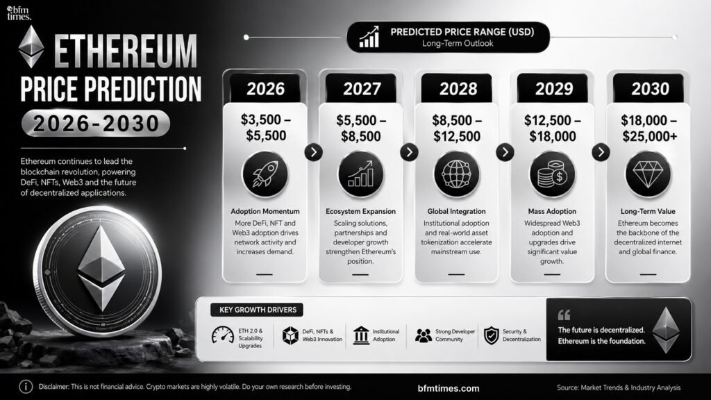 Ethereum Price Prediction (2026-2030)