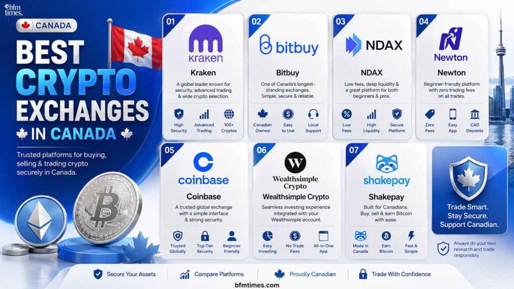 Best Crypto Exchanges in Canada