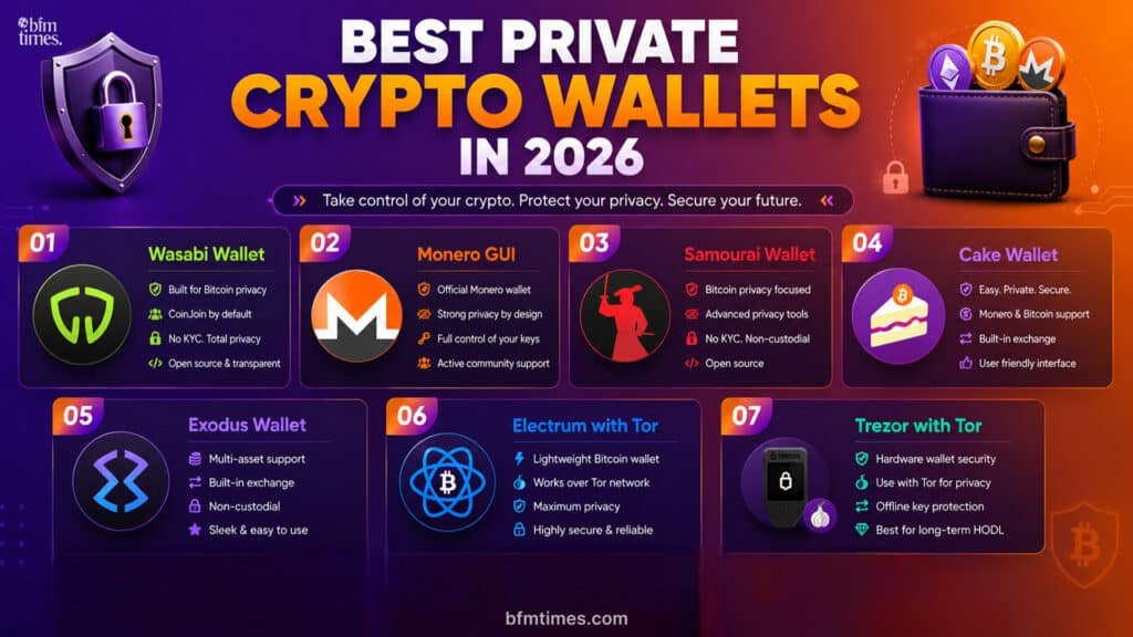 Best Private Crypto Wallets in 2026 | Stay Anonymous