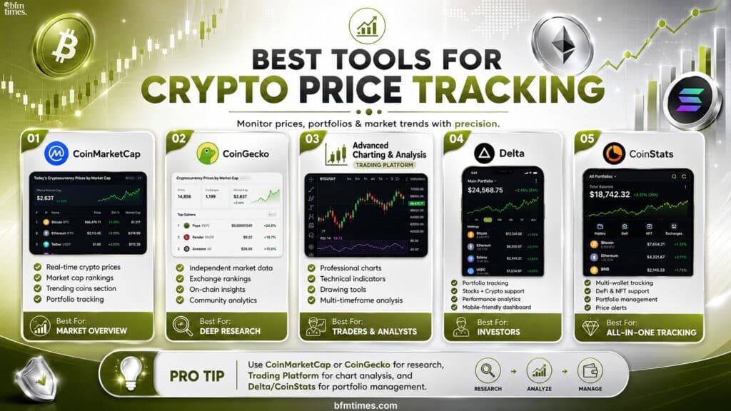 Best Tools for Crypto Price Tracking