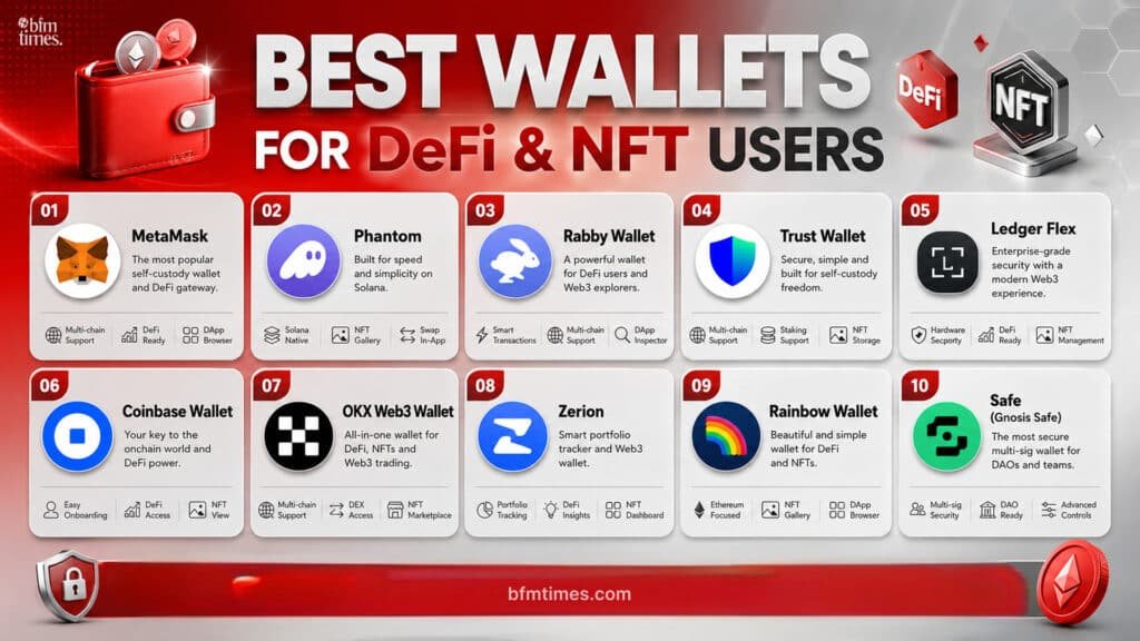 Best Wallets for DeFi & NFT Users: The Definitive 2026 Guide