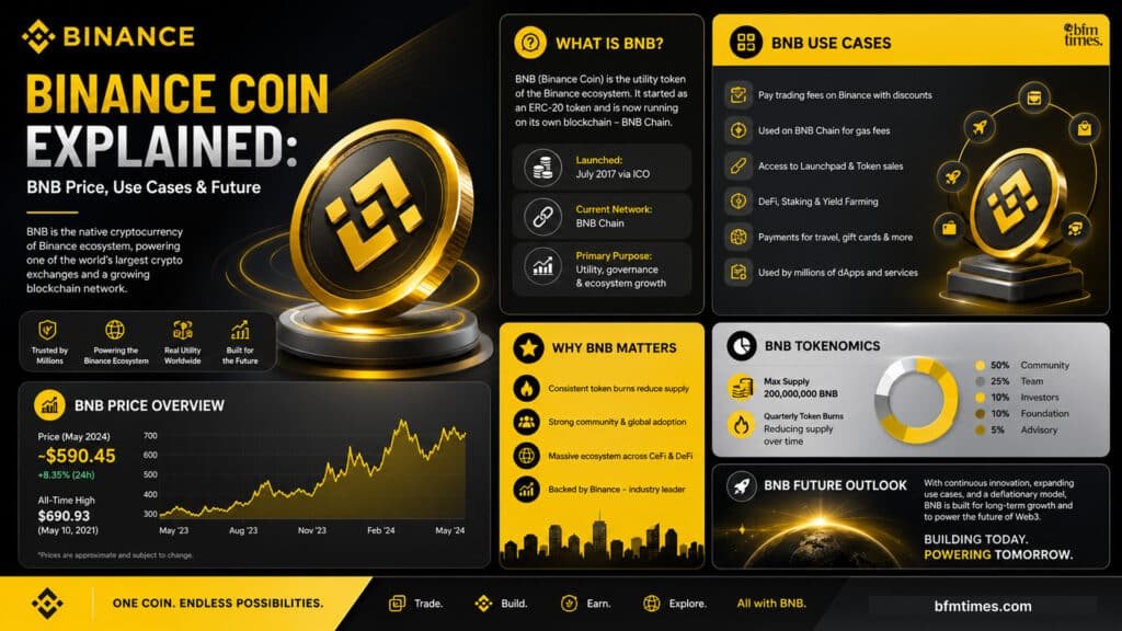 Binance Coin Explained: BNB Price, Use Cases & Future