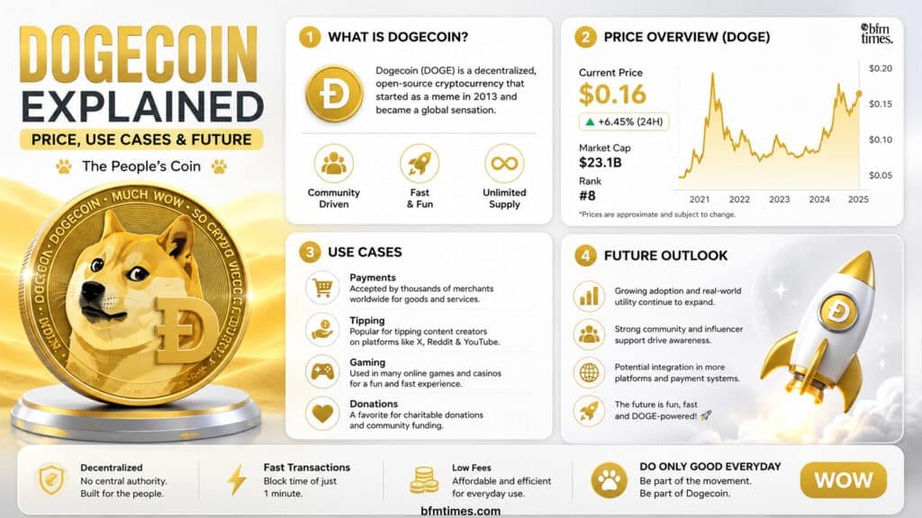 Dogecoin Explained Price Use Cases & Future