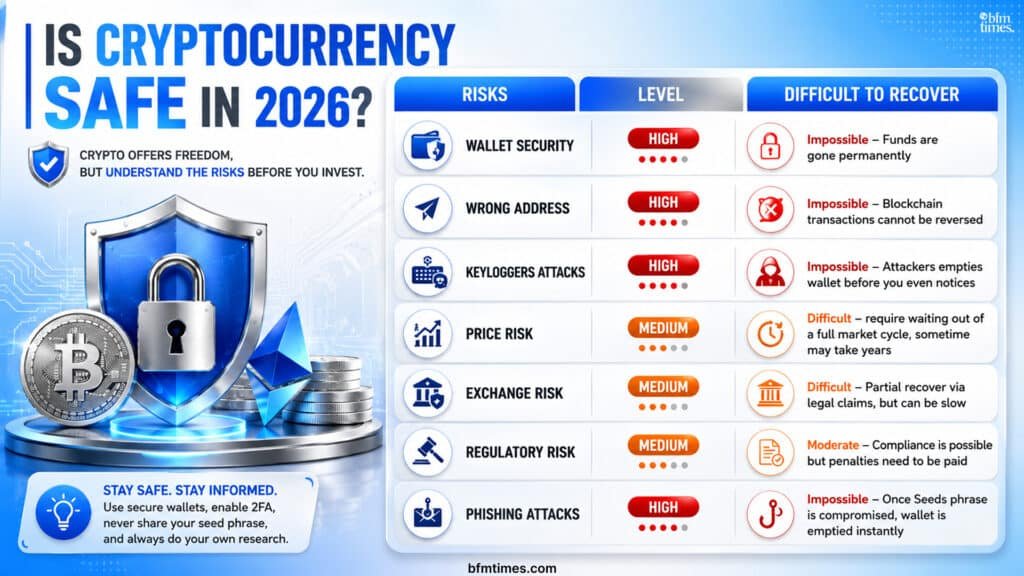 Is Cryptocurrency Safe in 2026?