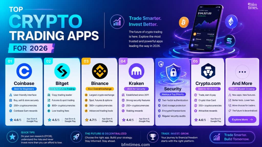 Top Crypto Trading Apps for 2026