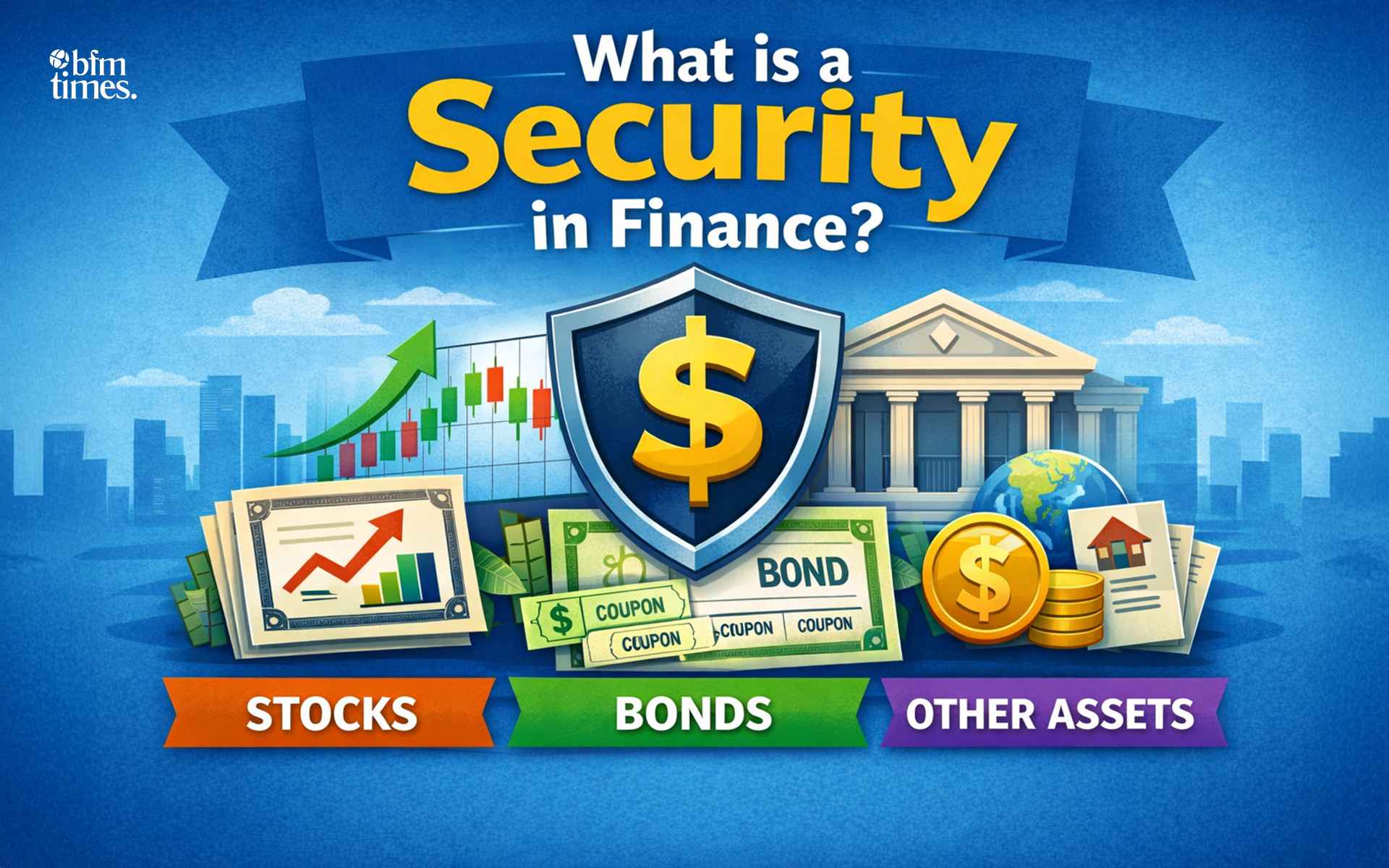 What do we mean by Security in Finance