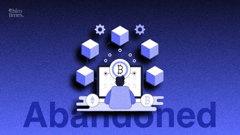 What happens if a blockchain project is abandoned