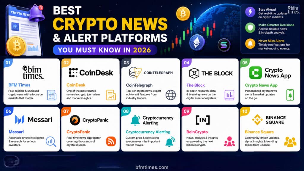 Best Crypto News & Alert Platforms You Must Know in 2026
