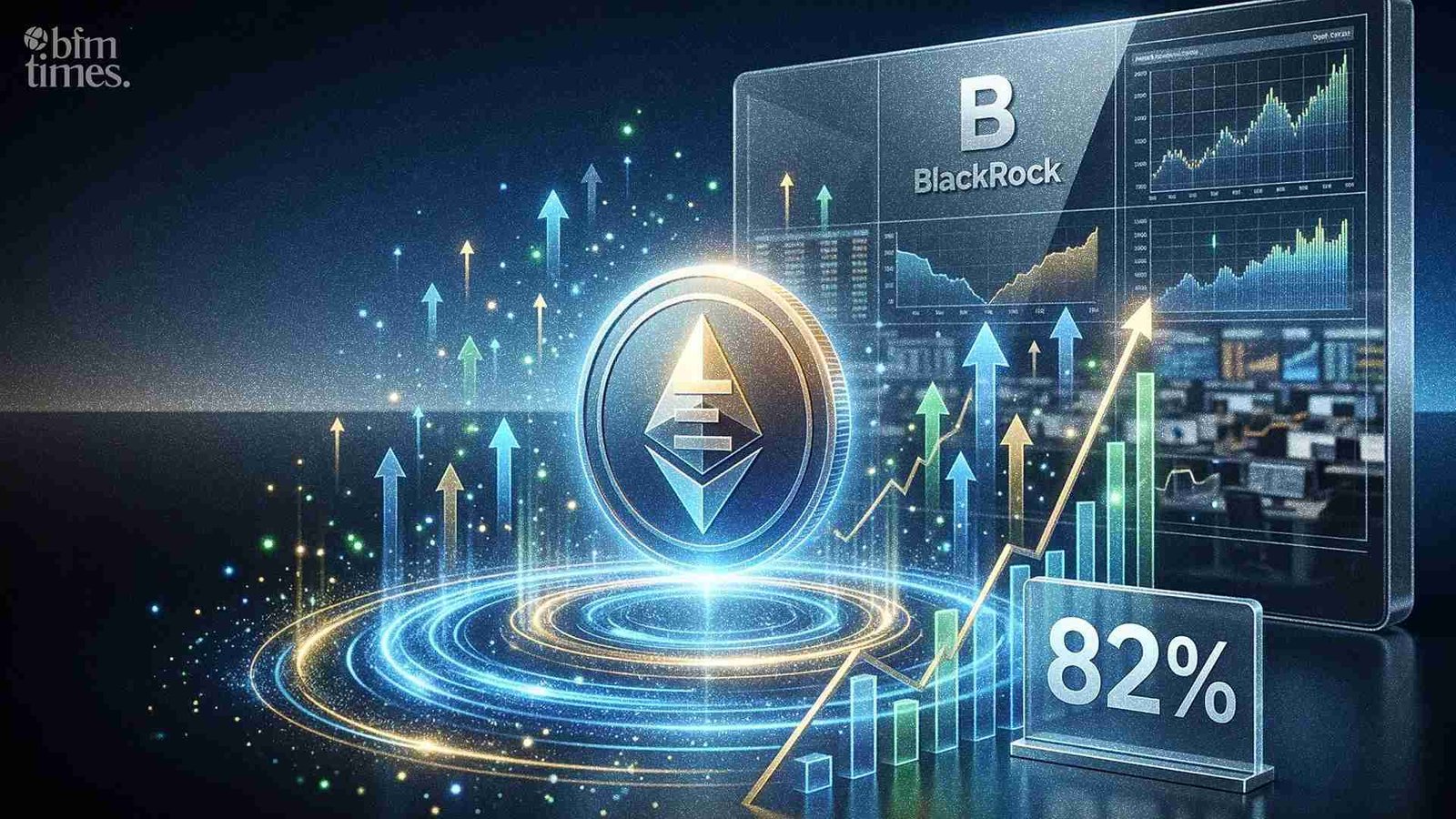 BlackRock Launches iShares Staked Ethereum Trust With 82% Rewards