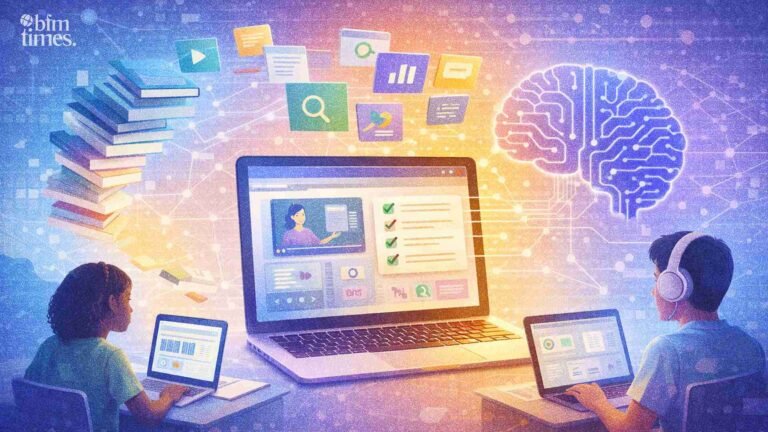 AI Online Education 2026 with personalized learning, AI tutors, and adaptive digital classrooms