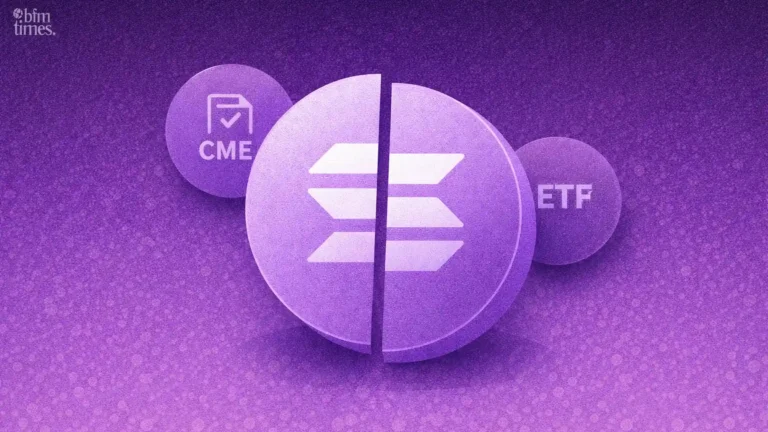 Institutional crypto adoption illustrated with CME Solana futures and Bitcoin ETF integration
