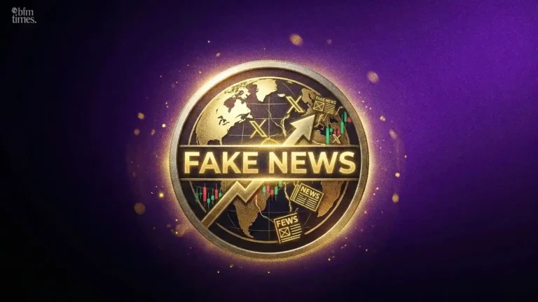 Prediction Markets Fake News concept showing global betting markets distorted by misinformation and financial volatility