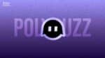 Polybuzz AI character chat platform logo with purple background representing AI roleplay and digital companionship