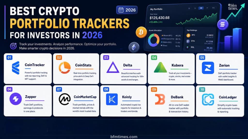 Best Crypto Portfolio Trackers for Investors in 2026