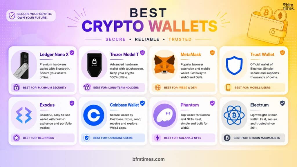 Best Crypto Wallets: Comprehensive Guide 2026