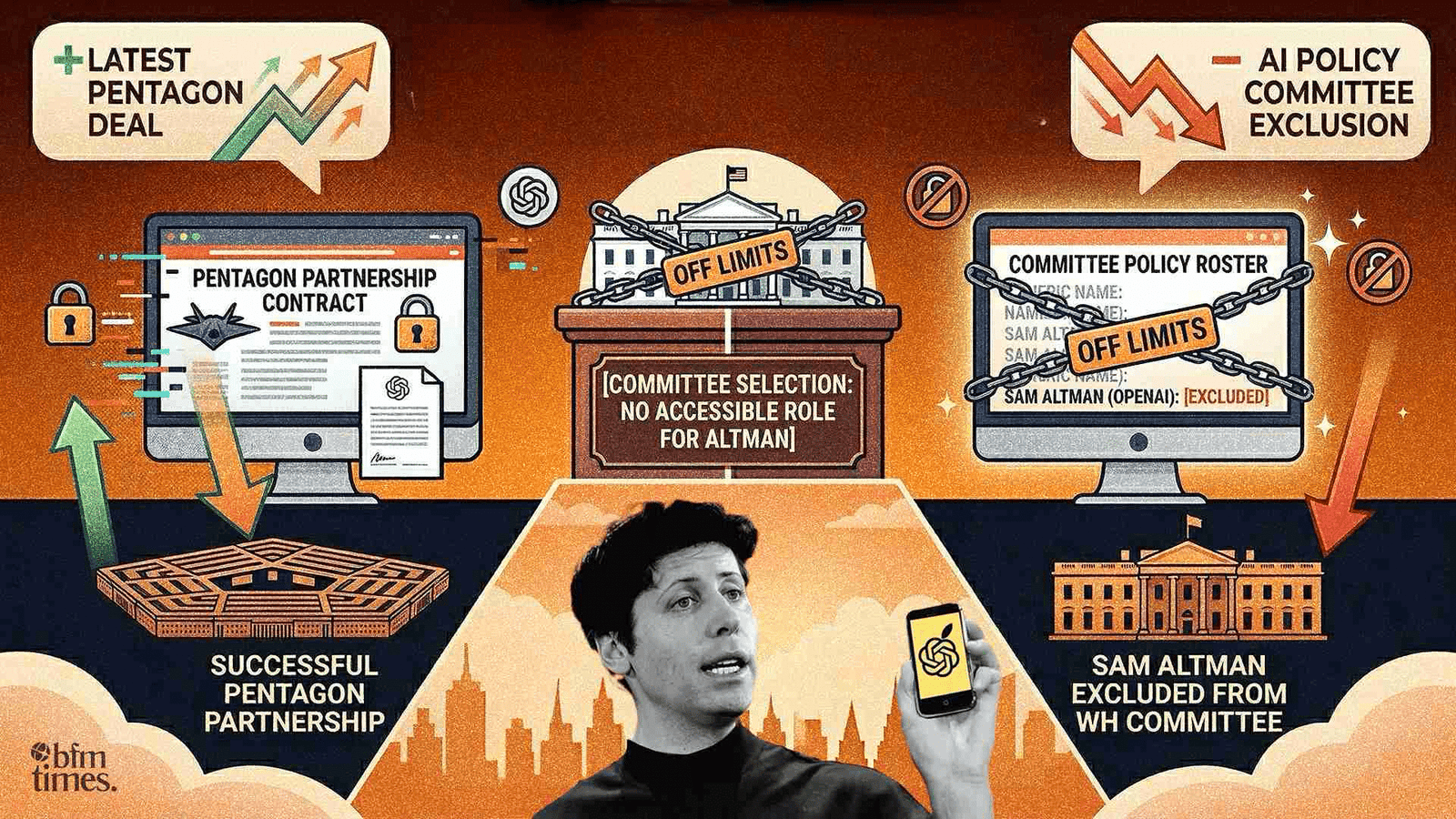 Open AI and Sam Altman not part of US White House AI Policy Advisory Board