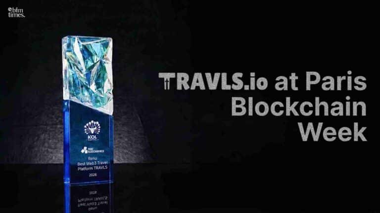 Travls.io at paris blockchain week