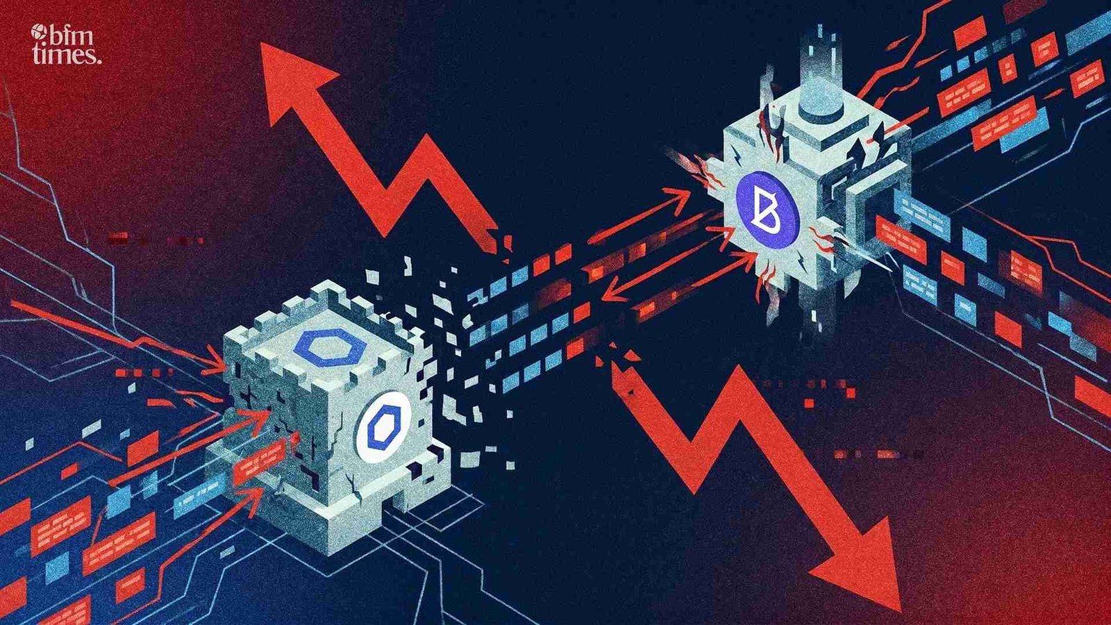 Who is the primary competitor of Chainlink