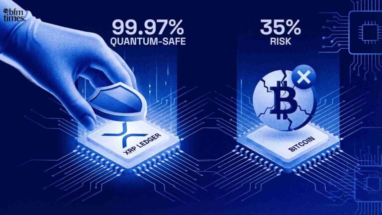 XRP Ledger Is 99.97% Quantum-Safe vs Bitcoin's 35% Risk_11zon