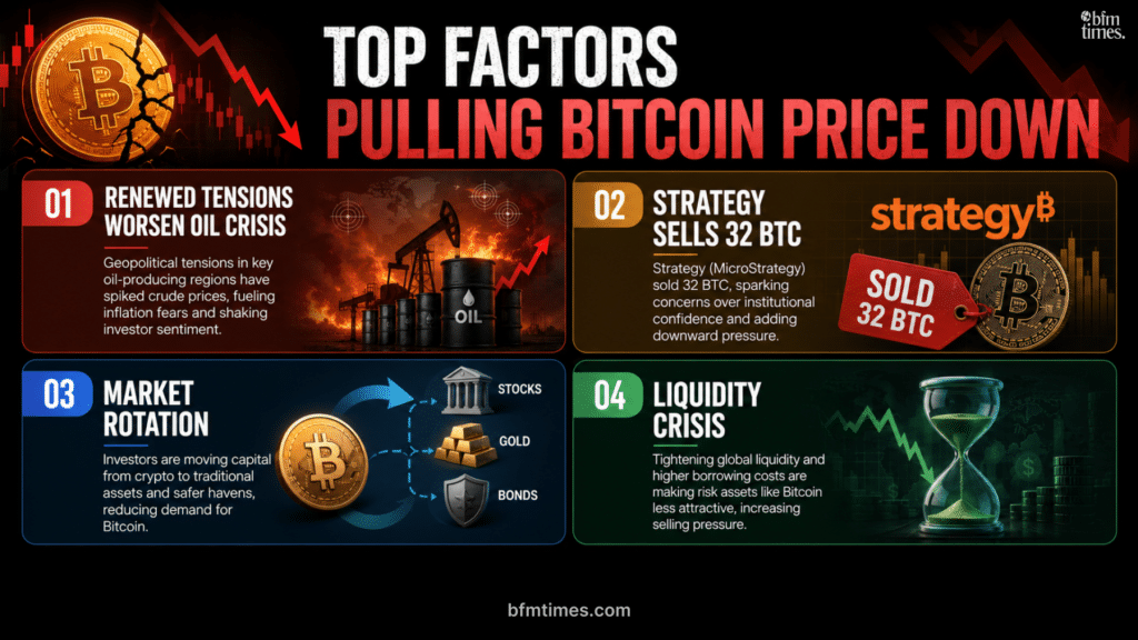 Why is Bitcoin Down Today?