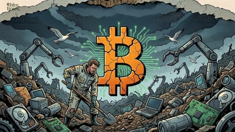lost bitcoin in landfill