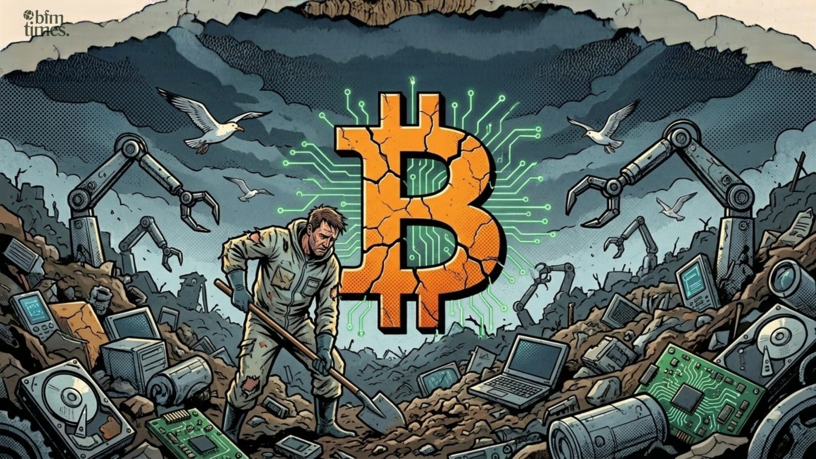lost bitcoin in landfill